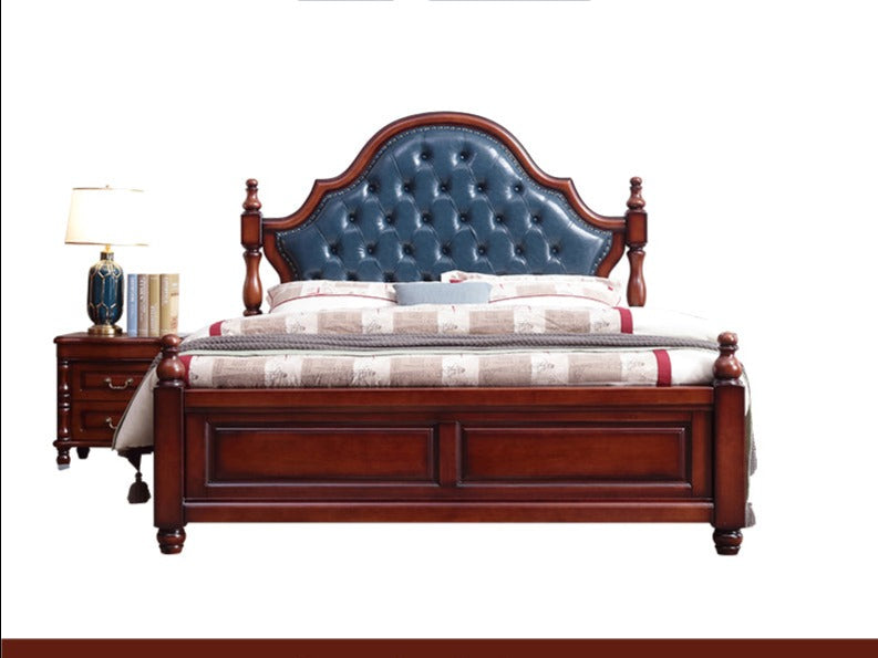 Lucy Boston Hilton Bed American Classic Solid Wood ( Select from 2 Size 2 Color )