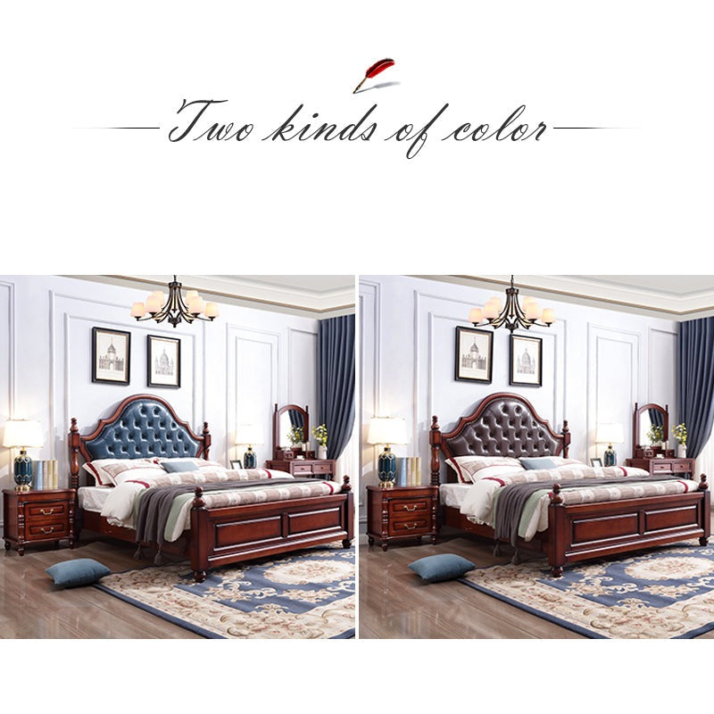 Lucy Boston Hilton Bed American Classic Solid Wood ( Select from 2 Size 2 Color )