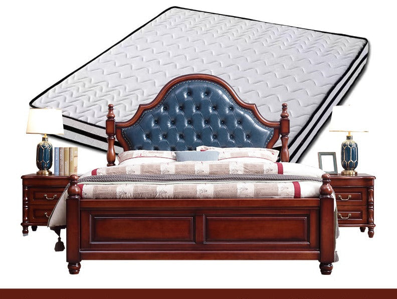 Lucy Boston Hilton Bed American Classic Solid Wood ( Select from 2 Size 2 Color )