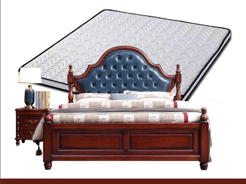 Lucy Boston Hilton Bed American Classic Solid Wood ( Select from 2 Size 2 Color )