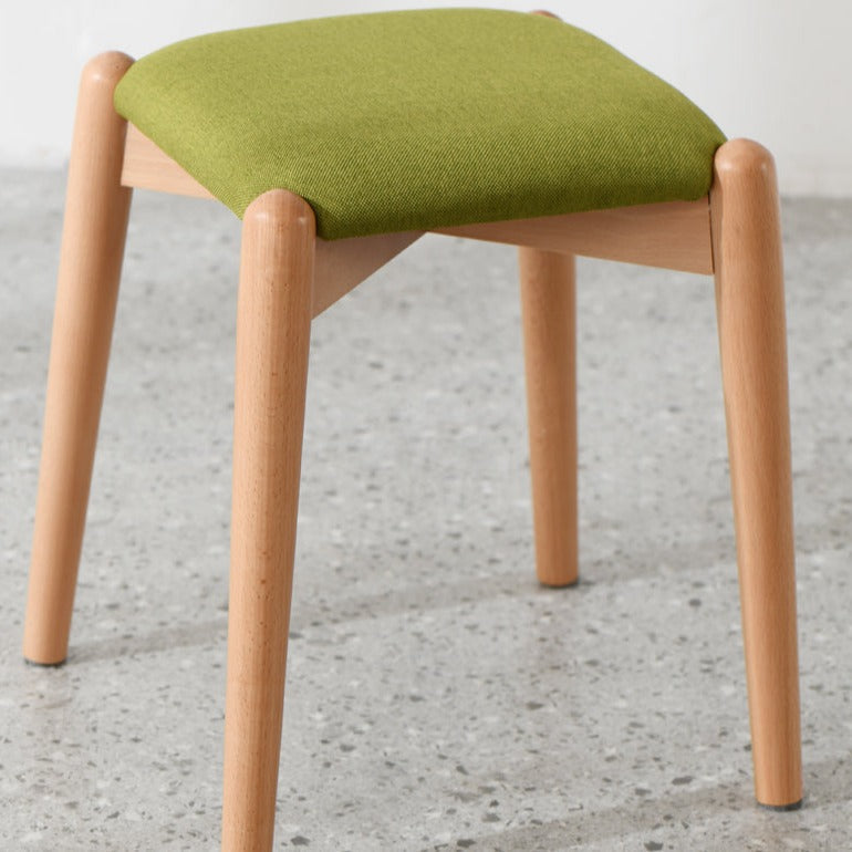 Isabella OSAKA Vanity Stool Japanese Scandinavian Solid Wood Makeup Stool Dressing