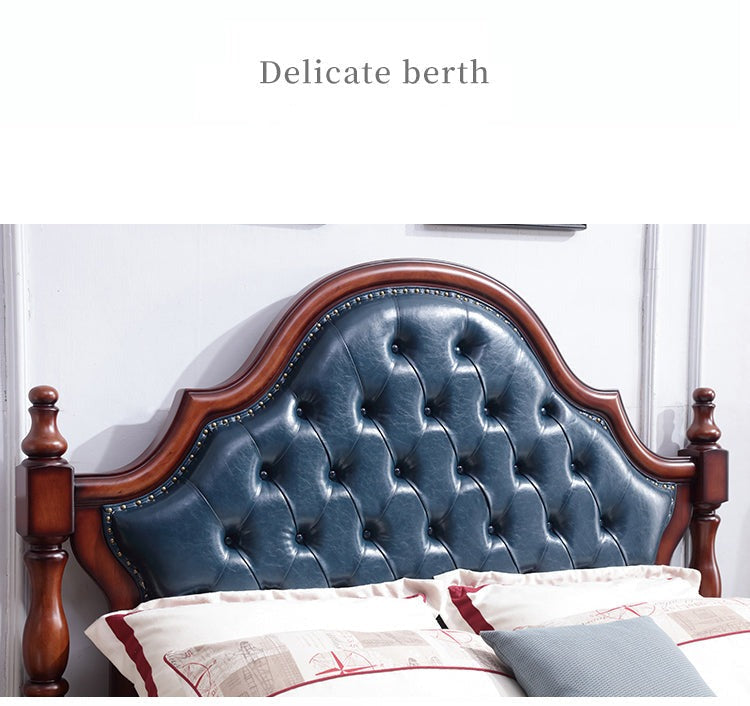 Lucy Boston Hilton Bed American Classic Solid Wood ( Select from 2 Size 2 Color )