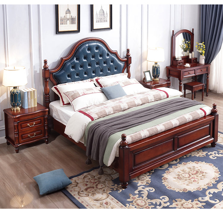 Lucy Boston Hilton Bed American Classic Solid Wood ( Select from 2 Size 2 Color )