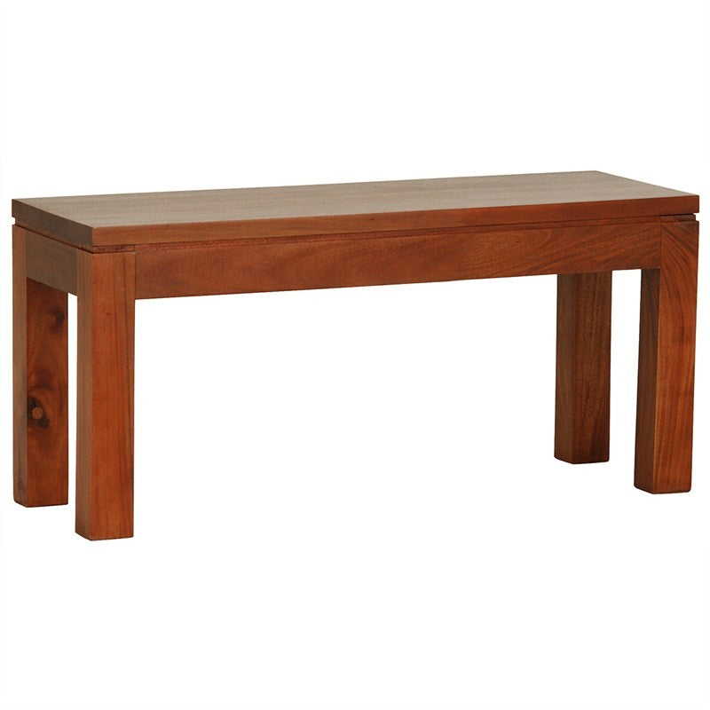 Naples Solid Teak Timber 90cm Dining Bench - Light PecanSFS638BE-90-35-TA-LP_1