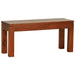Naples Solid Teak Timber 90cm Dining Bench - Light PecanSFS638BE-90-35-TA-LP_1