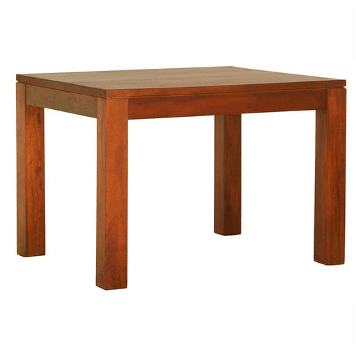 Naples Solid Teak Timber 90cm Square Dining Table - Light PecanSFS638DT-90-90-TA-LP_1