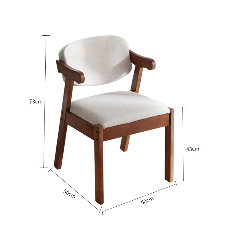 PEYTON CARLTON Chair Solid Wood Nordic