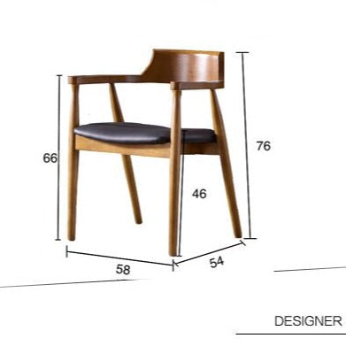 AMIRA Modern Dining Table Nordic Style Solid Wood