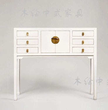 ADA IMPERIAL Hand-Polished Console Storage Chinese-Style Cabinet Antique Furniture