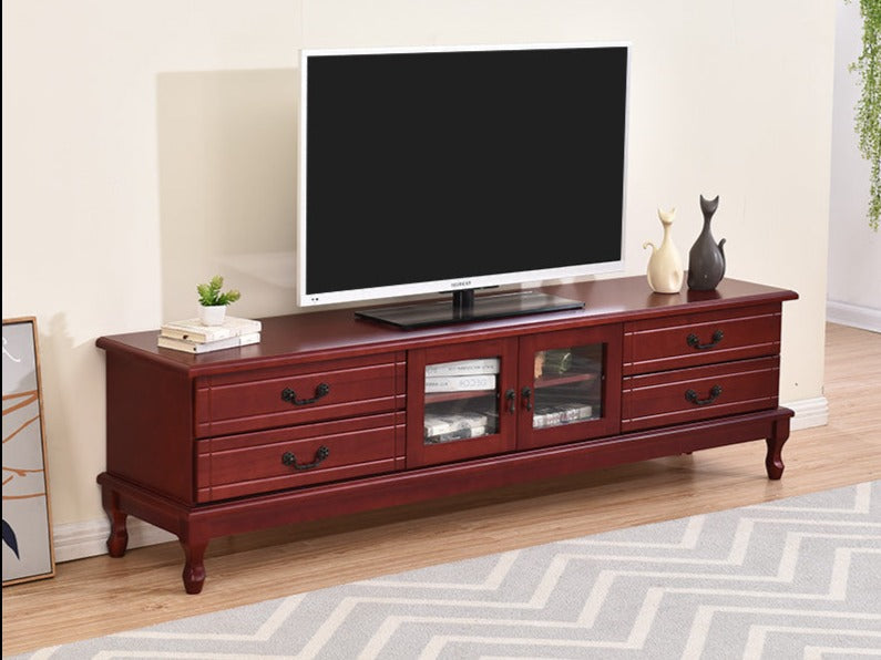 WAREHOUSE SALE MATEO European Style Solid Wood TV Console Cabinet ( Size 1,2 to 2m , 4 Color ) ( Discount Price $1099 Special Price $699 )