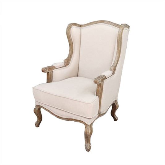 TESSA French Country Victorian Arm Chair Solid Wood