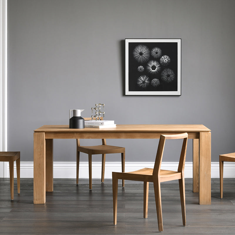 LEIA Modern REGIS Dining Table Scandinavian Nordic Solid Wood