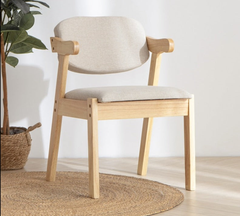 PEYTON CARLTON Chair Solid Wood Nordic