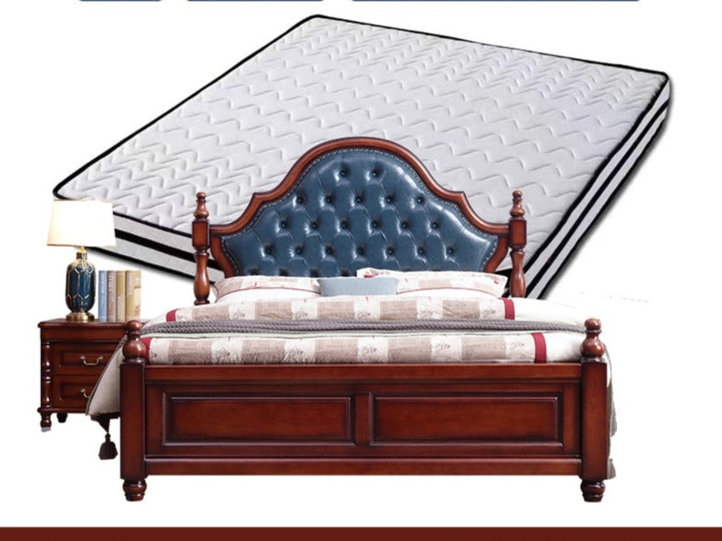 Lucy Boston Hilton Bed American Classic Solid Wood ( Select from 2 Size  2 Color )