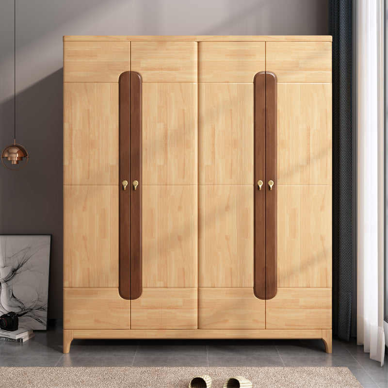 CARSON Modern Nordic Solid Wood Wardrobe