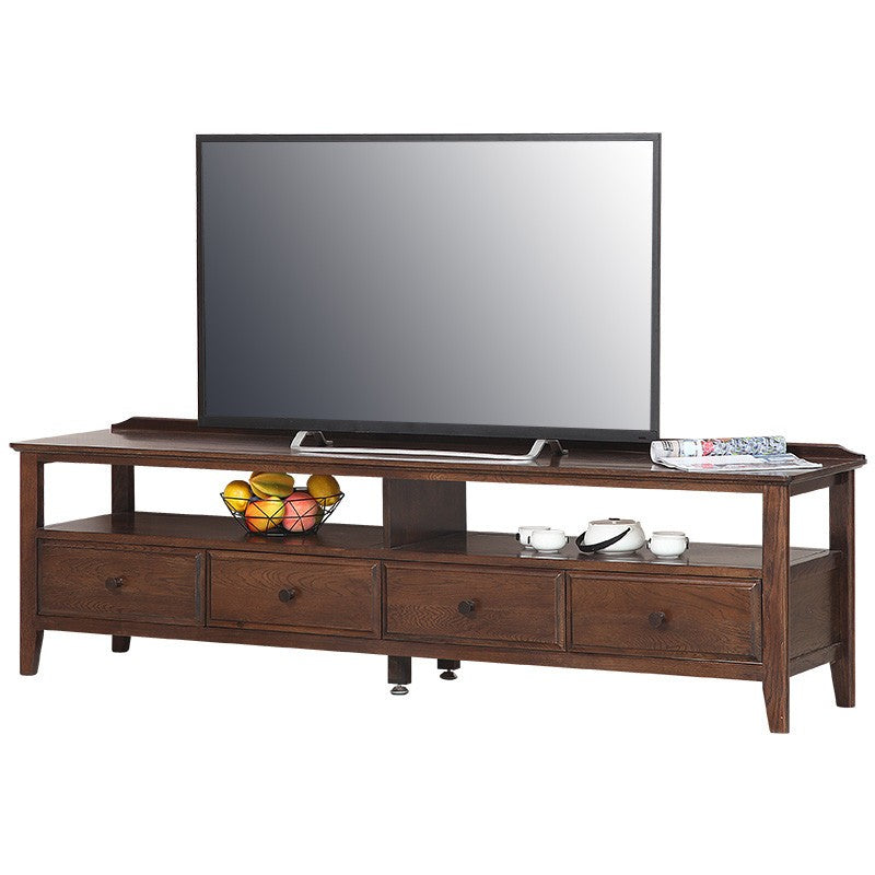 AYDEN Full Solid Wood Scandinavian TV Console Cabinet