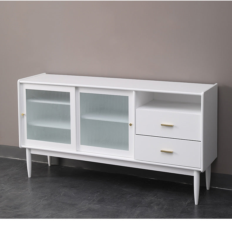 AMALIA Scandinavia Buffet Sideboard Modern Solid Wood sideboard ( 4 Colour )