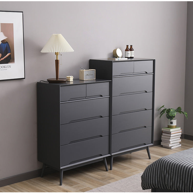 ANN Scandinavian Solid Wood Chest of Drawers Cabinet Storage ( 4 Color 2 Size )