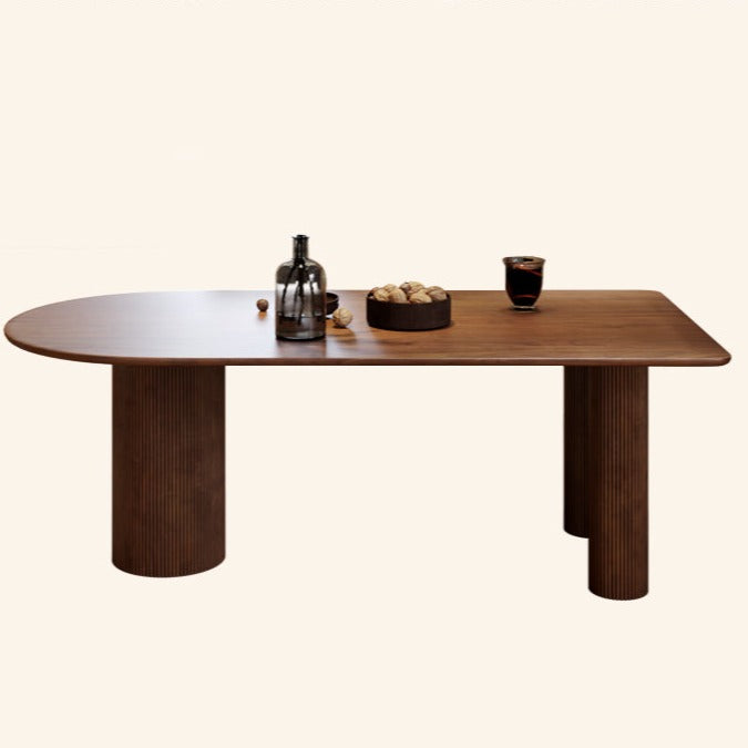 BRIELLA Modern REGIS Dining Table Nordic Solid Wood