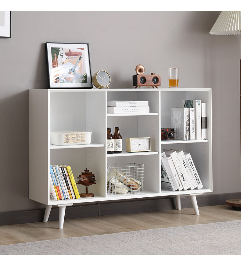 LUCAS Storage Solid Wood Bookcase Display