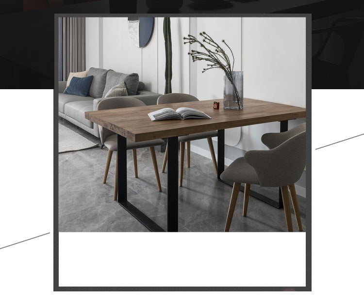 LYLA Solid Wood Dining Table Live Edge Scandinavian