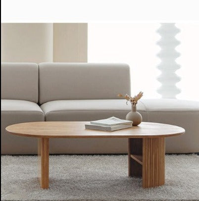 Lilah NEW YORK HILTON Scandinavian Nordic Solid Wood Coffee Table Modern