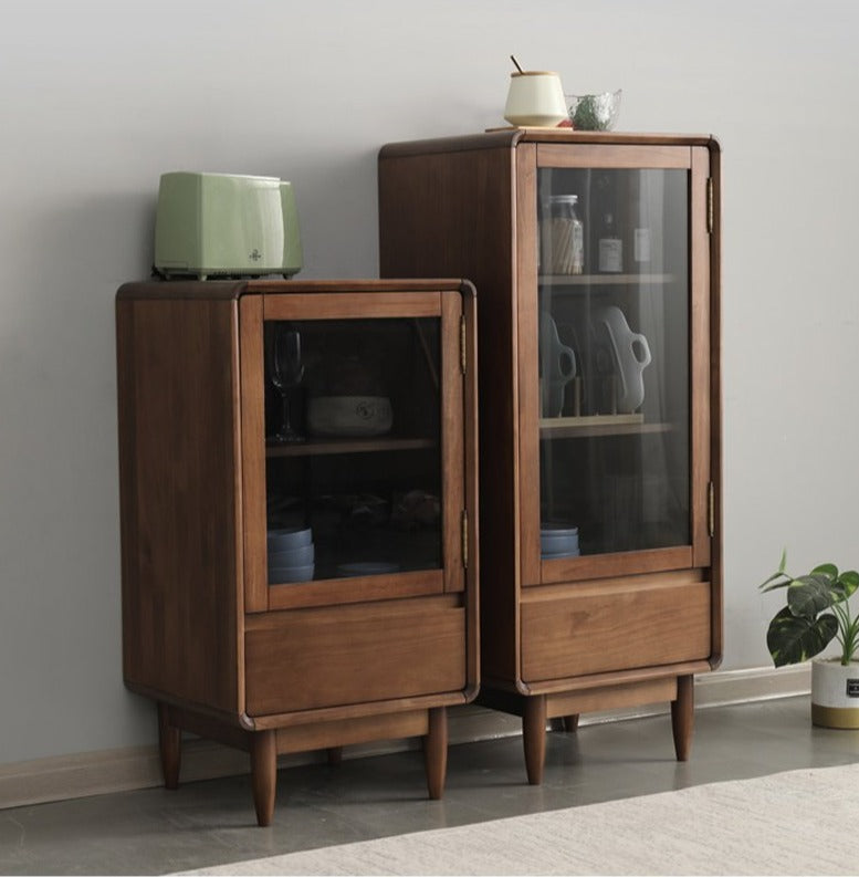 MICHEAL Glass Display Dining Cabinet Modern