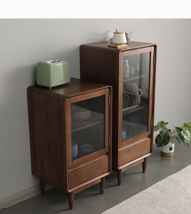 MICHEAL Glass Display Dining Cabinet Modern