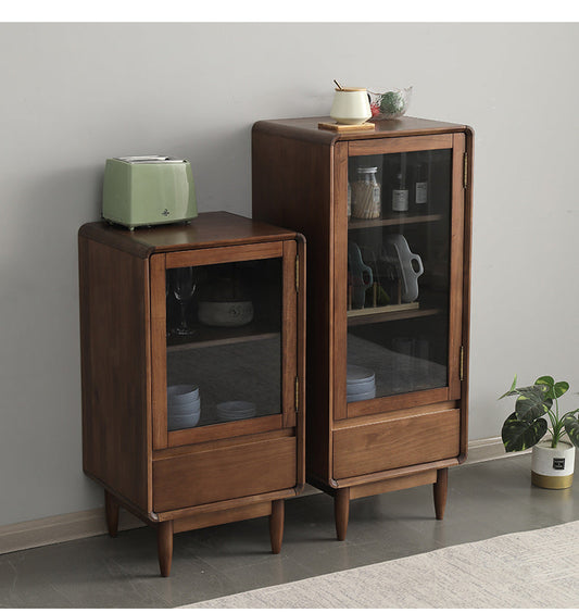 MICHEAL Glass Display Dining Cabinet Modern