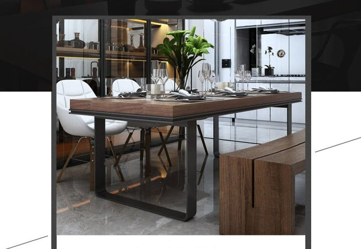 MIGUEL Dining Table Hardwood Spanish Designer