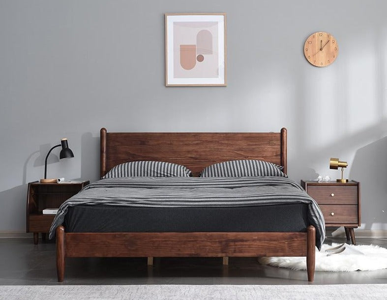 ASHER Nordic Modern Bed 1.5m / 1.8m Queen / King Size