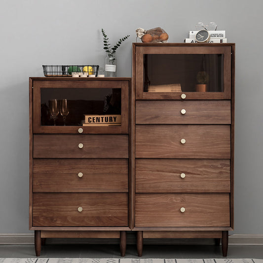 NOLAN American Pine Wood Chest of Drawers Cabinet