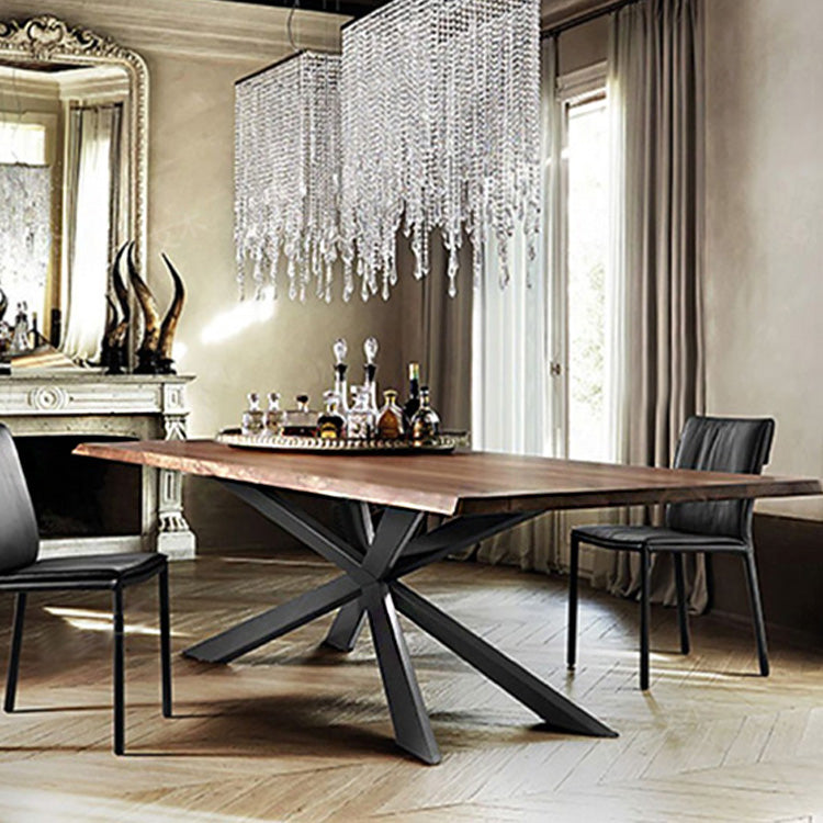 AUTUMN Nordic Minimalist Solid wood Dining Table Industrial Style