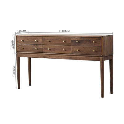 Joanna RITZ Console Table Chest Drawers American Style Hallway Cabinet