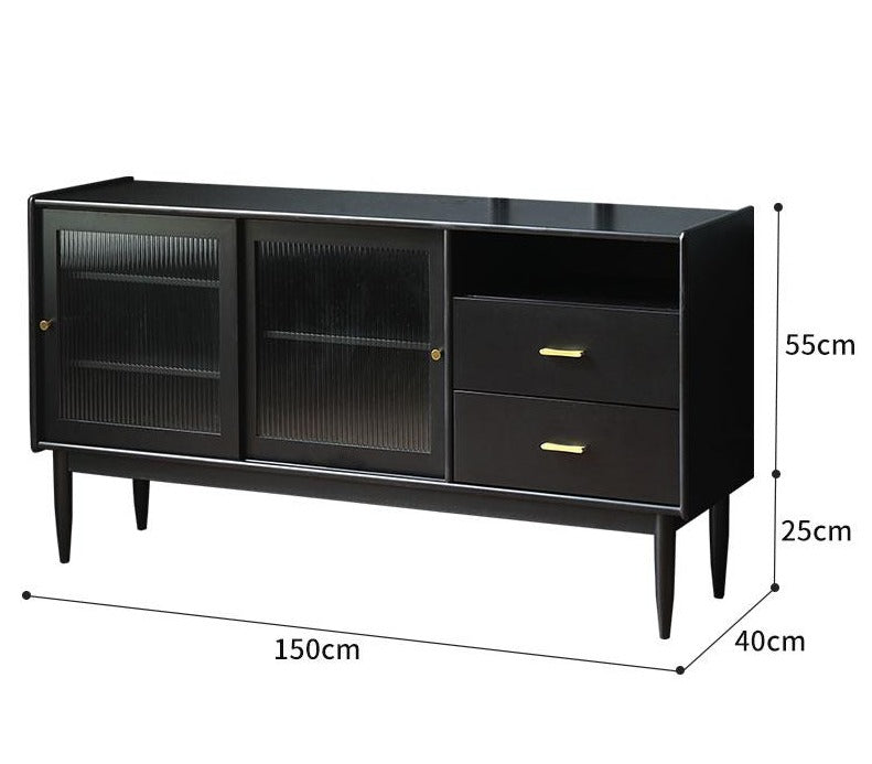 DECLAN Buffet Scandinavian Sideboard Nordic Solid Wood