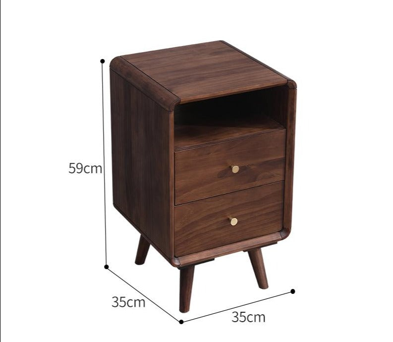 WESTON Nordic Solid Wood Bedside Lamp Table Scandinavian