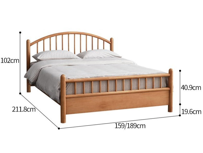 CAMERON Minimalist Classic Bed 1.2/1.5/1.8 m Super Single / Queen / King Size