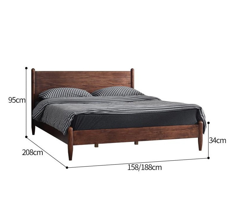 LEON Contemporary Bed Nordic Elemental Design 1.5 / 1.8m Queen / King Size