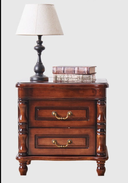 SOPHIA HILTON American Style Solid Wood Bedside Table Modern Classic