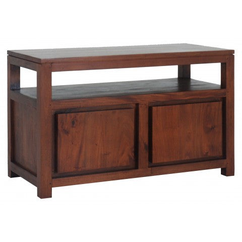 Naples 2 Door TV Stand in mahogany Color 97x45x60 SFS638TV 200 TA