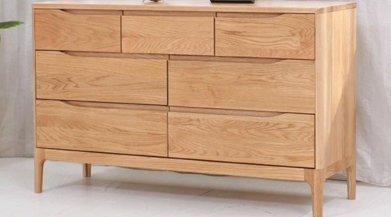 WAREHOUSE SALE CHASE Nordic Solid Wood Five Chest of Drawers Scandinavian Bedroom ( Discount Price $1399)