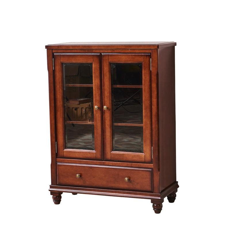 NATALIE TV Console Cabinet Display American Solid Wood