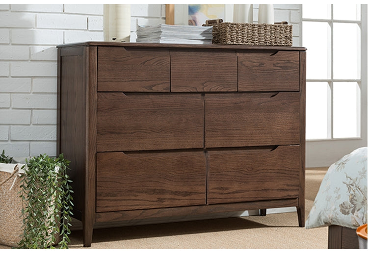 WAREHOUSE SALE CHASE Nordic Solid Wood Five Chest of Drawers Scandinavian Bedroom ( Discount Price $1399)