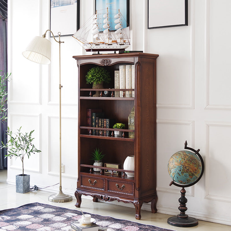 Brooklyn New York Sheraton Bookcase American Retro Bookshelf Solid Wood