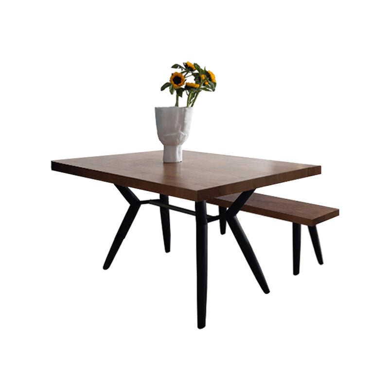 LINDA Radisson Scandinavian Nordic Dining Table Live Edge Straight Edge