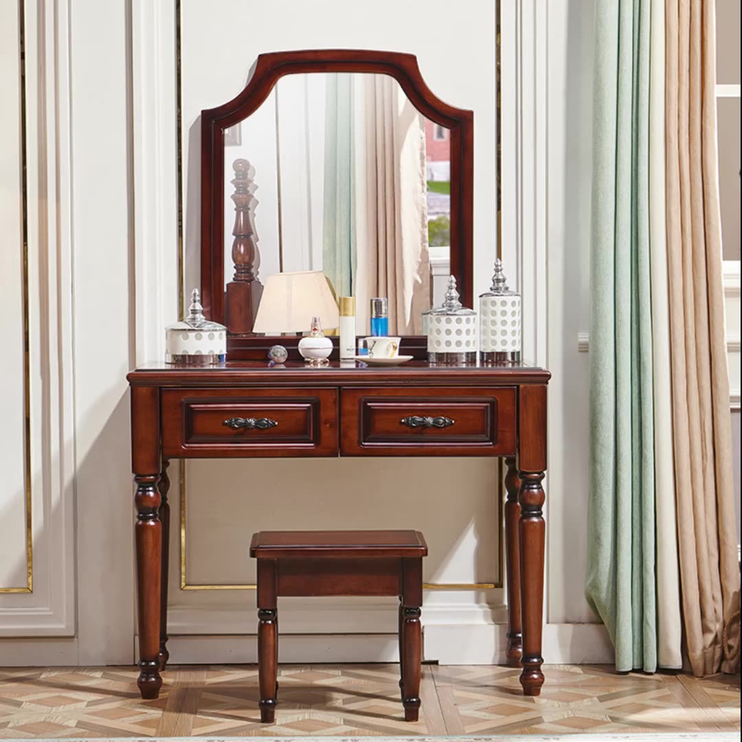 CHARLOTTE Hilton American Country Dressing Table Vanity Desk Mirror