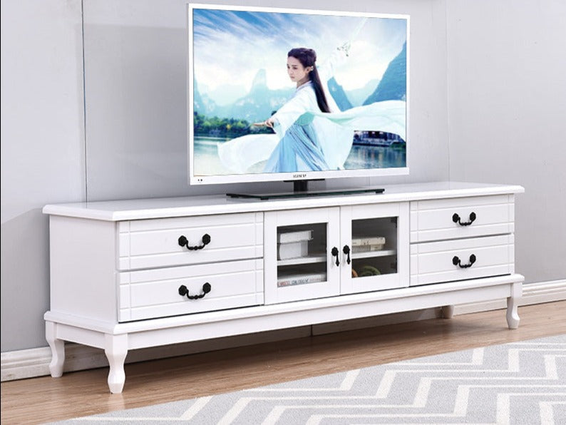 WAREHOUSE SALE MATEO European Style Solid Wood TV Console Cabinet ( Size 1,2 to 2m , 4 Color ) ( Discount Price $1099 Special Price $699 )