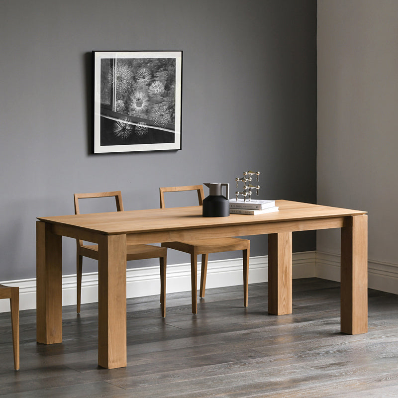 LEIA Modern REGIS Dining Table Scandinavian Nordic Solid Wood