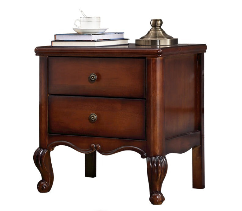 SOPHIA HILTON American Style Solid Wood Bedside Table Modern Classic